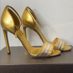GUCCI OPEN TOE STILETTO